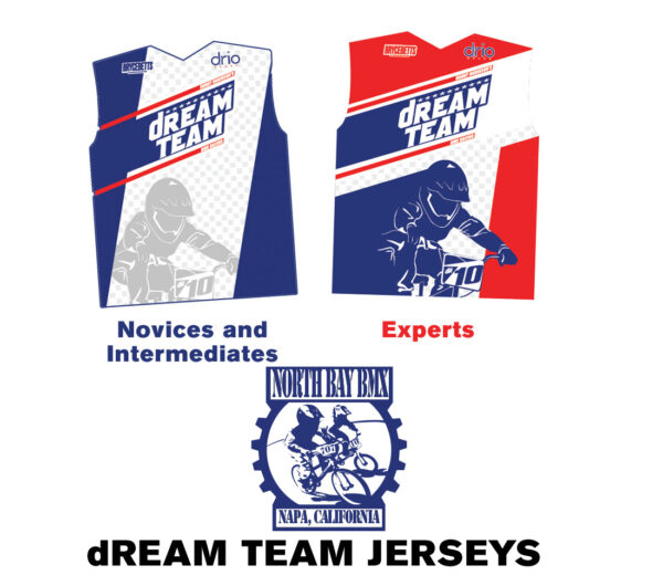 North Bay dREAM TEAM Jerseys